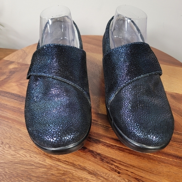 Alegria Lauryn Professional Loafers Blue Sparkle Size 39 - Picture 8 of 17